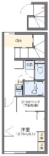 レオパレスシーダー　１の間取り