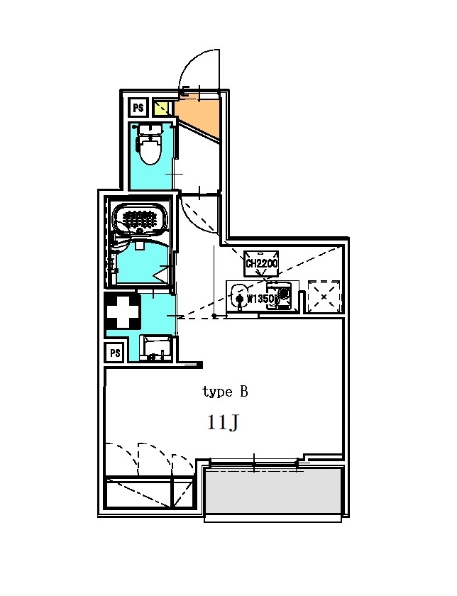 ラシュレの間取り