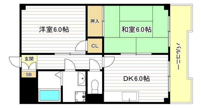 メゾンマリーネの間取り