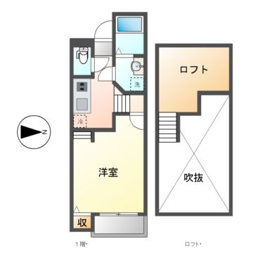 クレオ庄内通弐番館の間取り