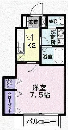 モンターニャ　パセオの間取り