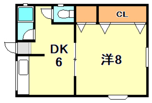 ＧＲＡＮＰＩＡ　ＣＯＵＲＴ塩屋２の間取り