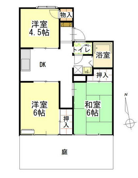 ハイツ若草の間取り