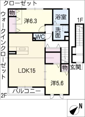 ハートホーム一本木の間取り