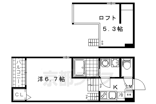 【ハーモニーテラス大宅御供田町の間取り】