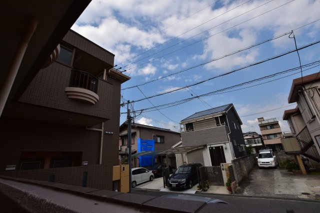 【堺市東区南野田のアパートの眺望】