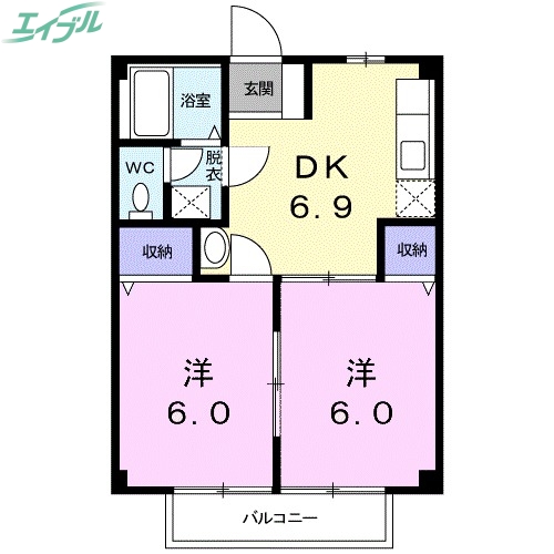 サンプラザの間取り