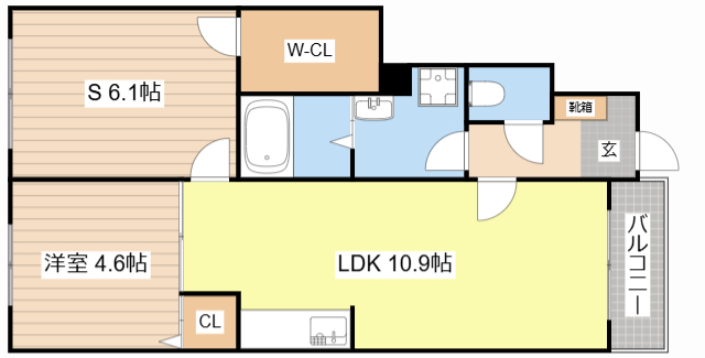 ラヴィーズの間取り