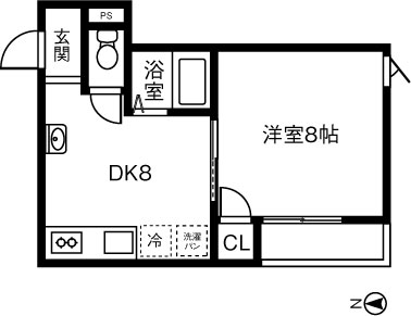 ＳＤ中部大学前の間取り