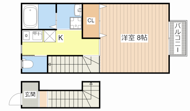 ブセナテラス1番館の間取り