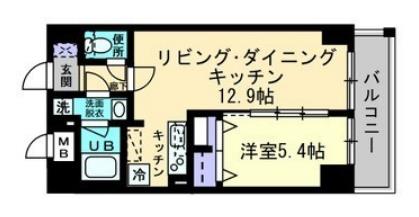 アンパレ内町の間取り