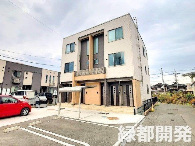 下関市安岡町のアパートの建物外観