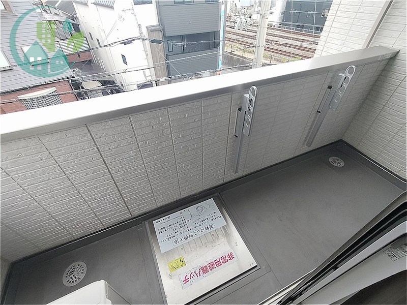 バルコニー　ラポール岡本（ネット使用料無料、プロバイダー料金必要大和ハウ