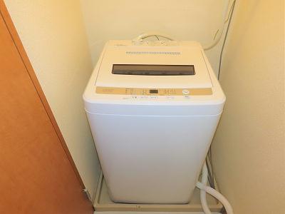 その他設備　洗濯機も付いています