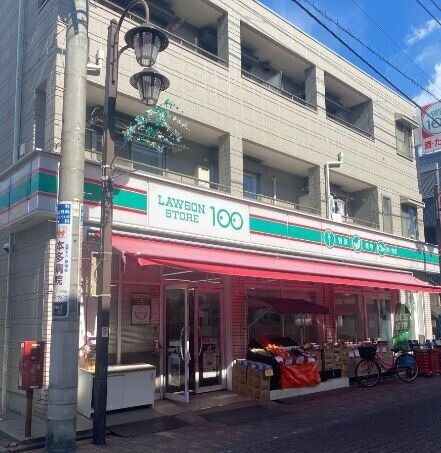 コンビニ　ローソンストア100新蒲田店（コンビニ）まで342m