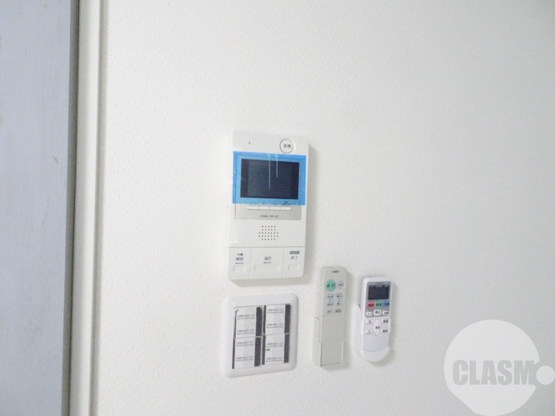 セキュリティ　訪問チェックができるモニターホン♪