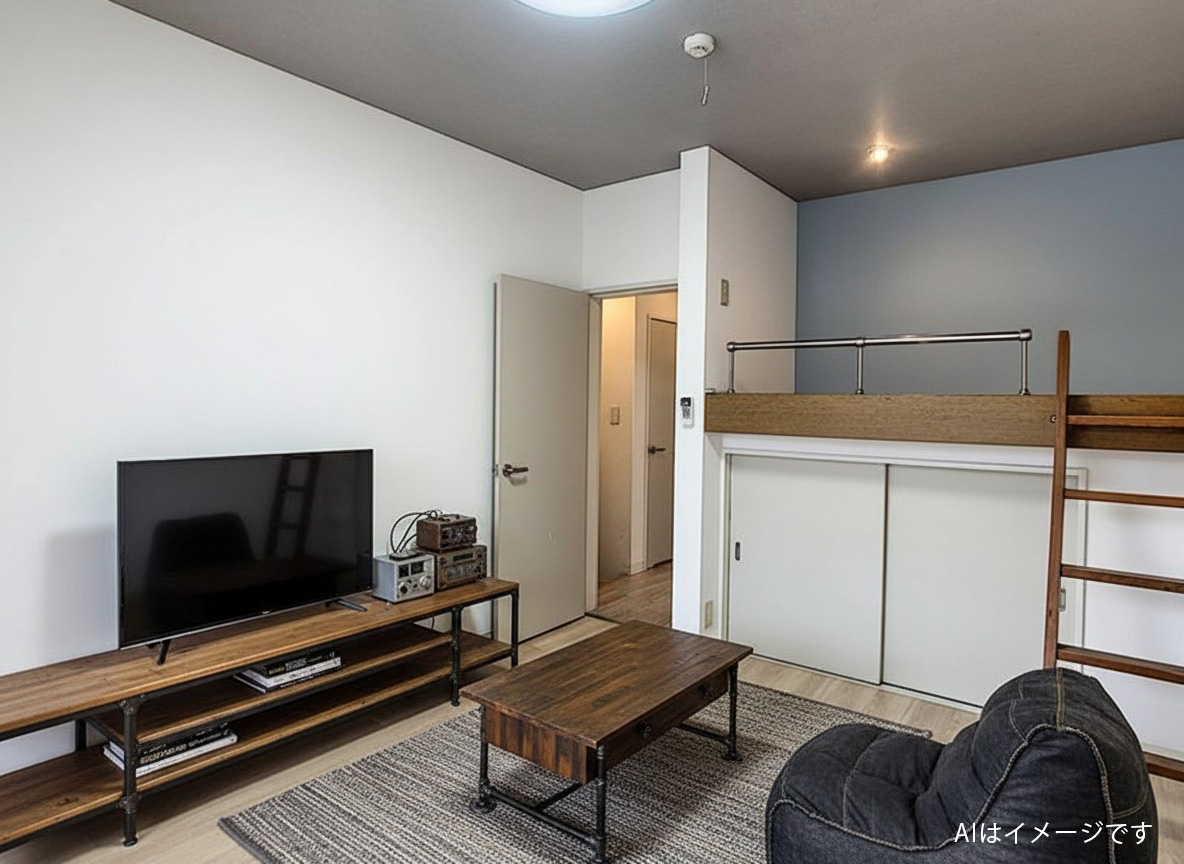 居室・リビング　※写真は同物件の別部屋です