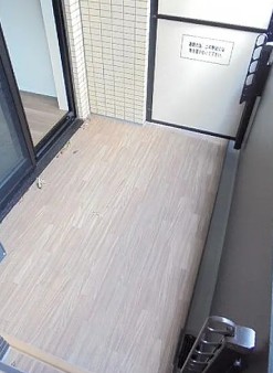 バルコニー　別タイプ部屋　参考写真です