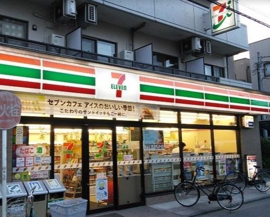 コンビニ　セブンイレブン川崎幸町1丁目店（コンビニ）まで60m