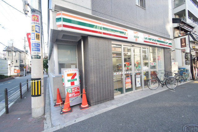 コンビニ　セブン－イレブン　大阪蒲生３丁目店（コンビニ）まで94m