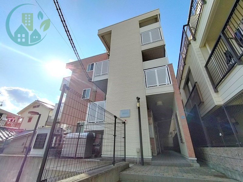 建物外観　レオパレストライズ2（家具・家電付、仲介手数料不要）