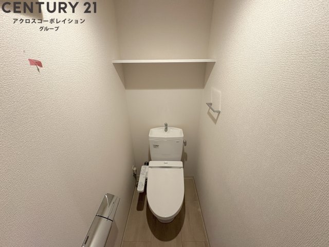 トイレ　ゆったり落ち着けるトイレです
