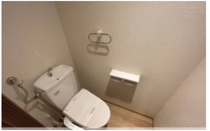 トイレ　ゆったりとした空間のトイレです