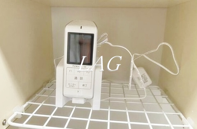 セキュリティ　モニター付インターホンです。