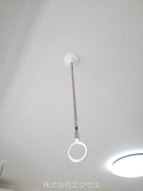 その他設備　室内干しができます。