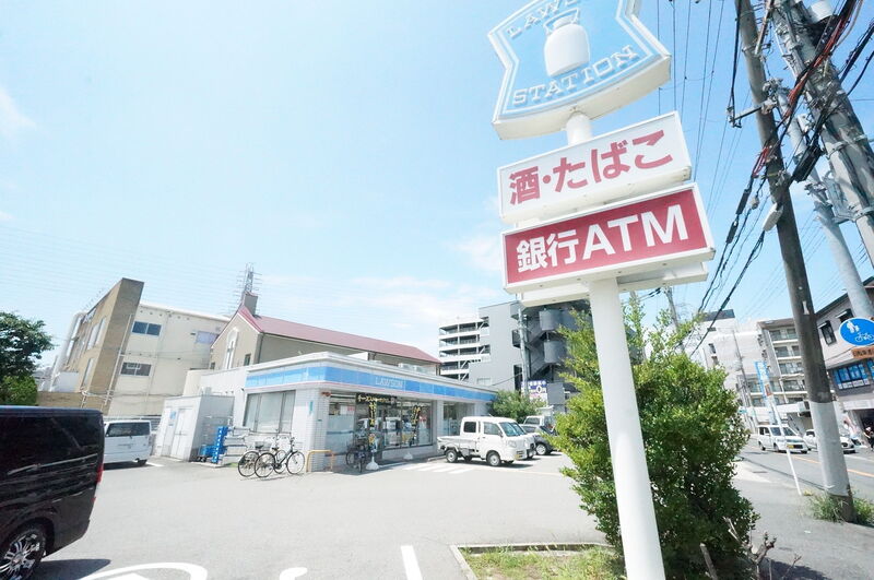 コンビニ　ローソン長吉長原西一丁目店（コンビニ）まで431m