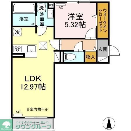 カサソレイユの間取り写真