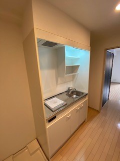 ライジングコート深江本町フラワーパークのキッチン写真