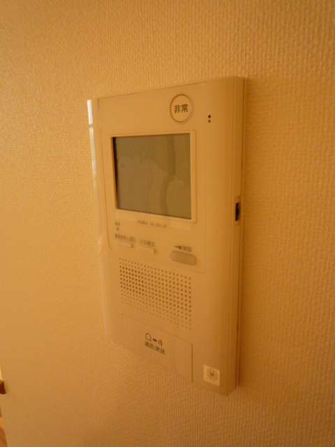 セキュリティ　来客の方が見えて安心、ＴＶモニターホン。