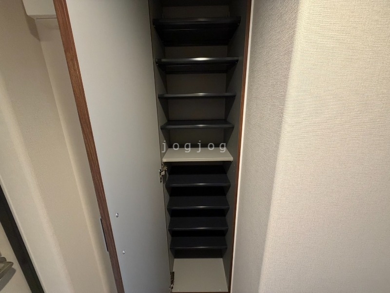 収納　靴の収納スペースも充実しているお部屋となっております。