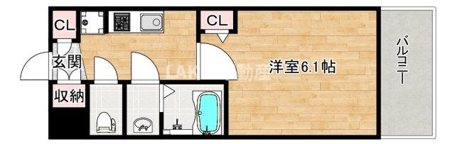 メインステージ天王寺サイドシティの間取り写真