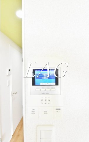 セキュリティ　モニター付きインターフォンです。