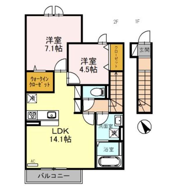 Maison de Graceの間取り写真