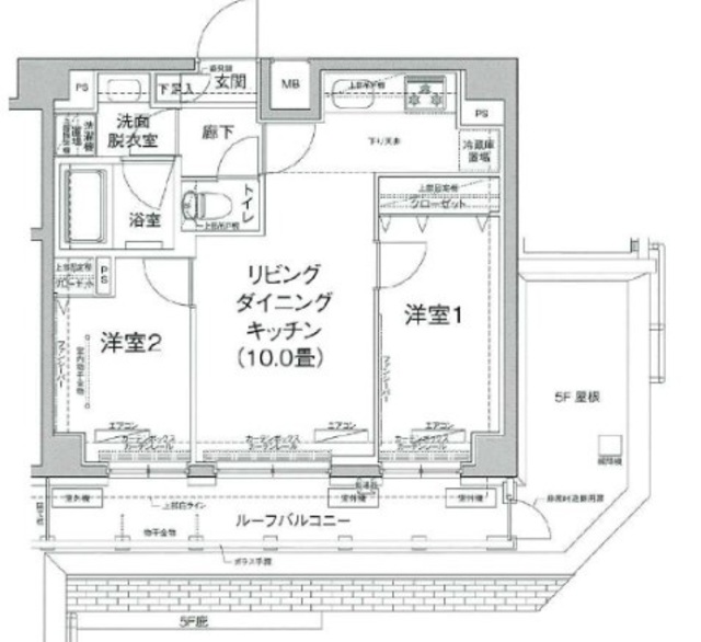アイルプレミアム江古田の間取り写真