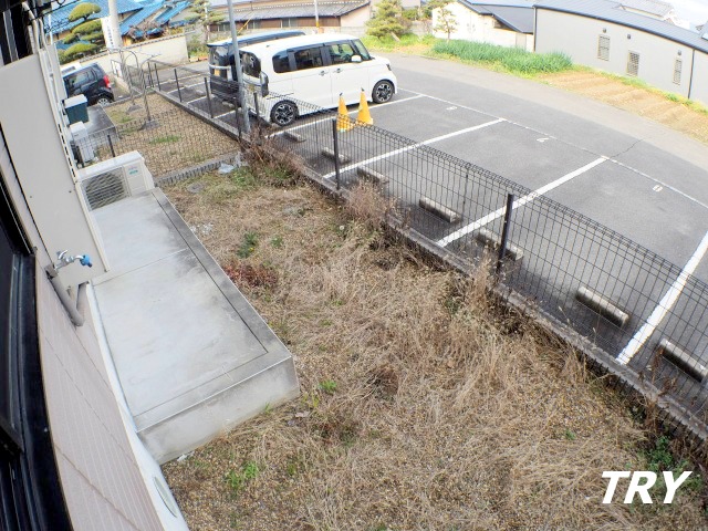 庭　東向きの専用庭