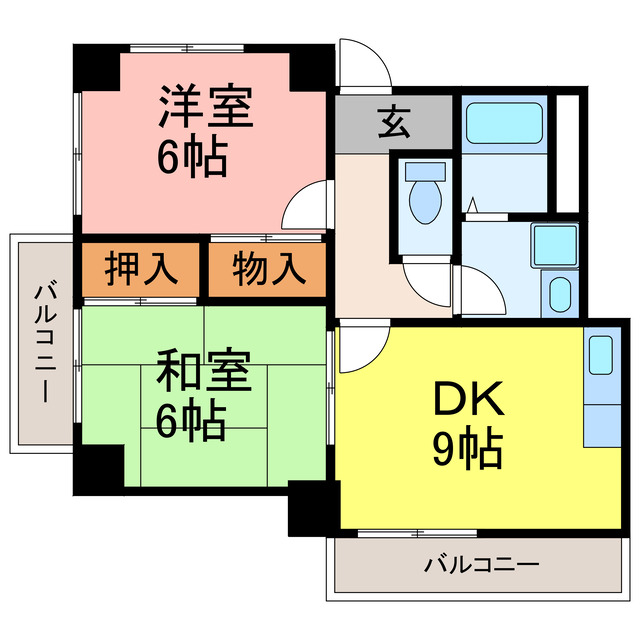 グランビスタ向山の間取り