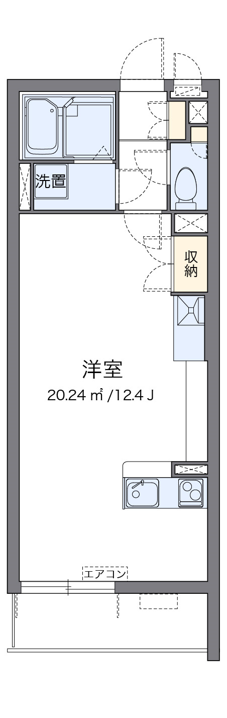 ル　ボヌール白岡の間取り