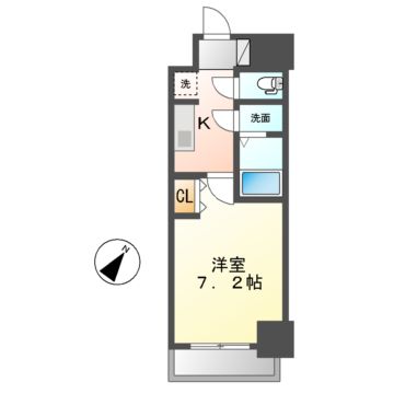 アドバンス名古屋モクシーの間取り