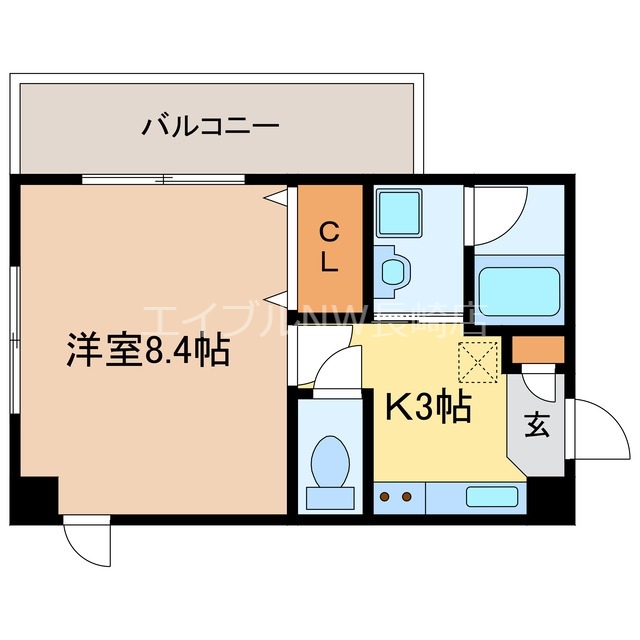 グリーンコート樺島の間取り