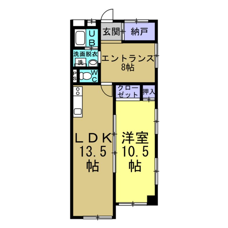 三愛ファミールハイツの間取り