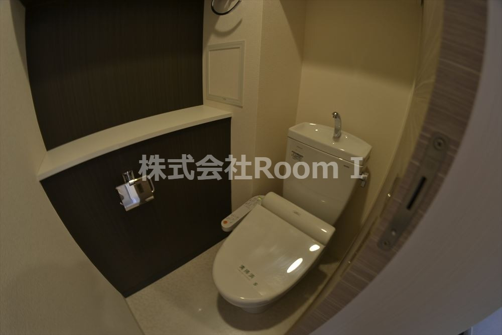 トイレ　ゆったりとした空間のトイレです