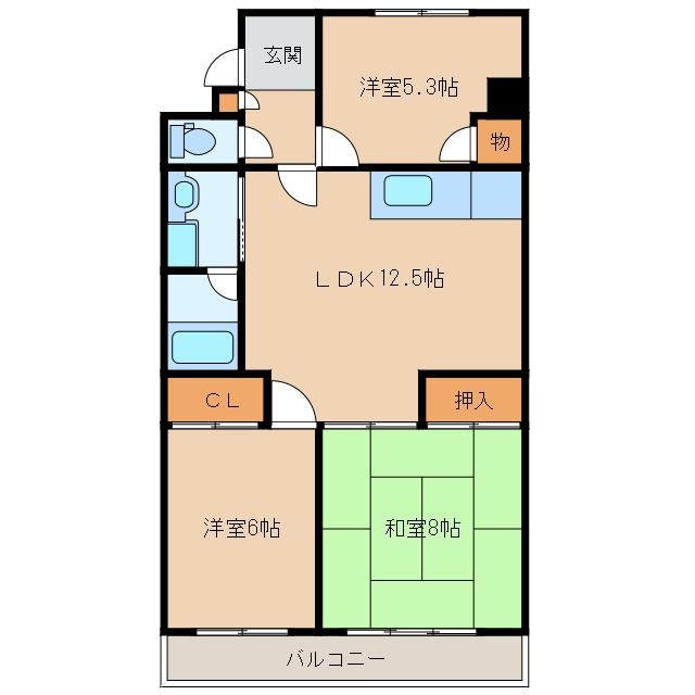 コーポ石井_間取り_0