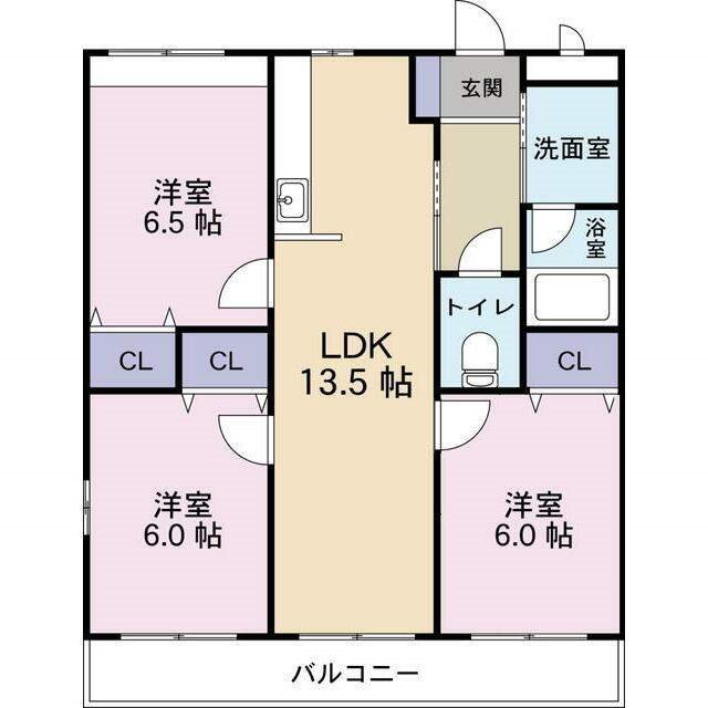 メゾンロワイヤルの間取り