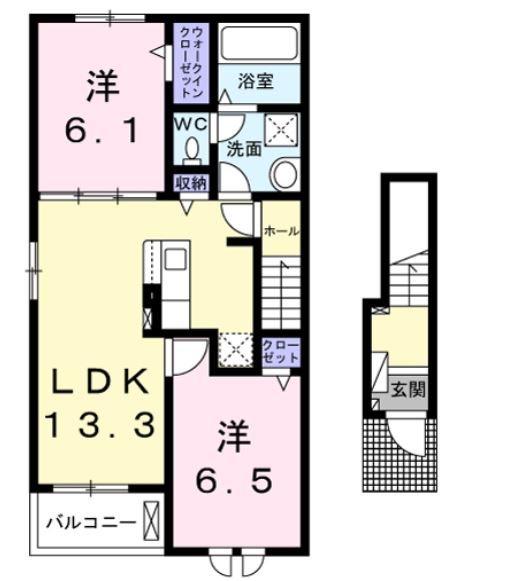 グランヴェルIIの間取り