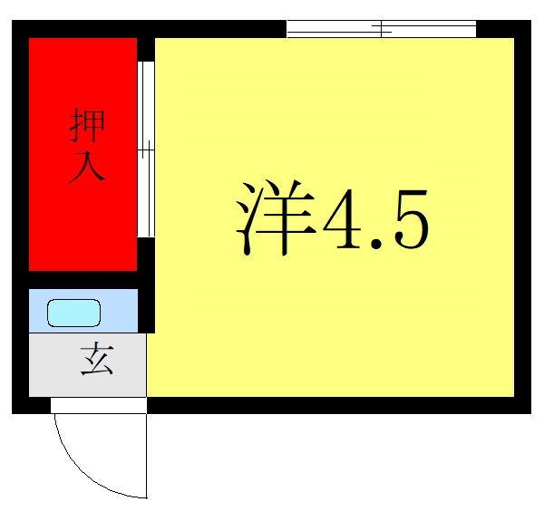 楢原荘の間取り