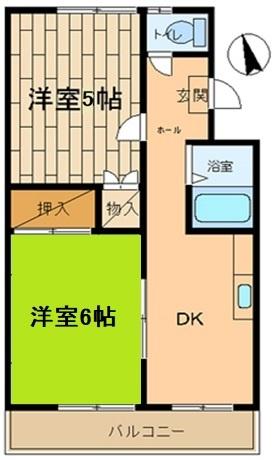 ナカウラワマンションの間取り